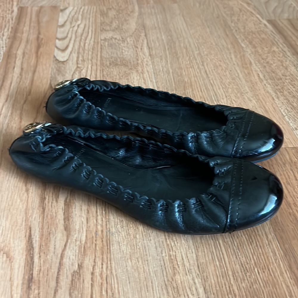 Tory Burch Abbey Mestico Patent Flats
